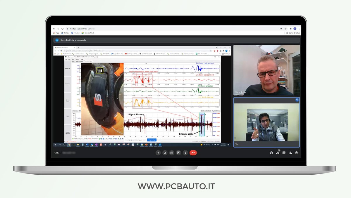 Pcb_Automotive's tweet photo. In preparazione la sessione di Steve per il #MasterTraining2021 dell'11 dicembre! In particolare tecniche di diagnosi #vibrazioni e #rumori in strada su gruppo pinza freno e su #cuscinetti ruote con software #PicoDiagnostics e accessori #PicoNVH
๐ Info > https://t.co/imsC8fb4NC https://t.co/iX0gy7f4XD