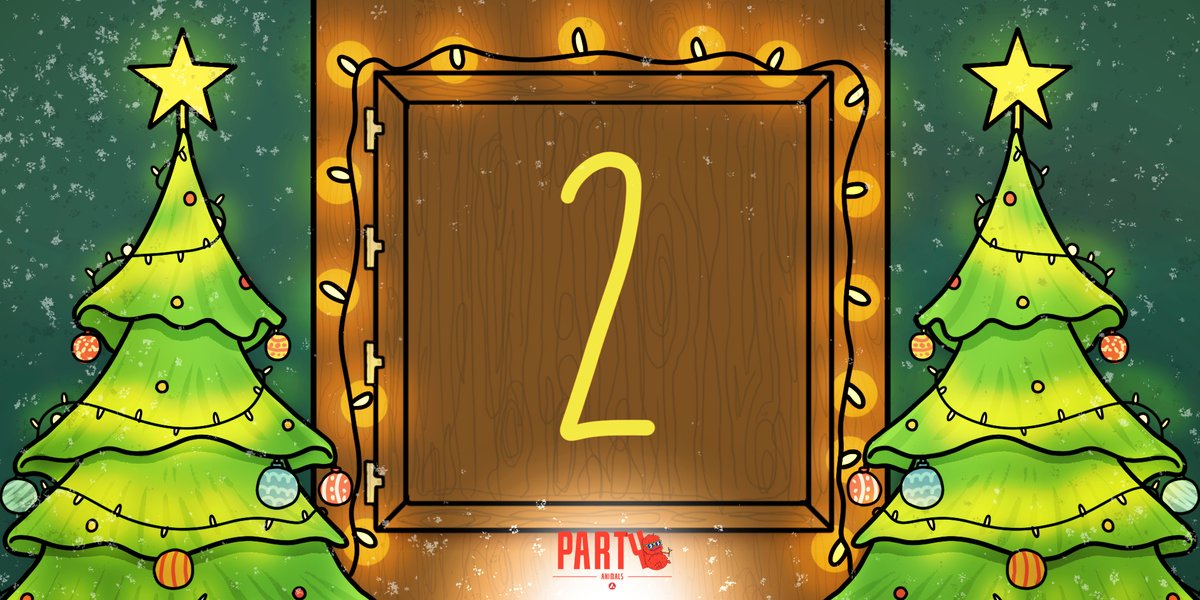 Ho Ho Door No 2 can be opened now. 🎄🎅🏻

APA holders you have 24 hrs to participate. Please note that there can only be 1 winner 😊

Go to partyanimals.xyz/advent to open it, to participate RT this tweet.