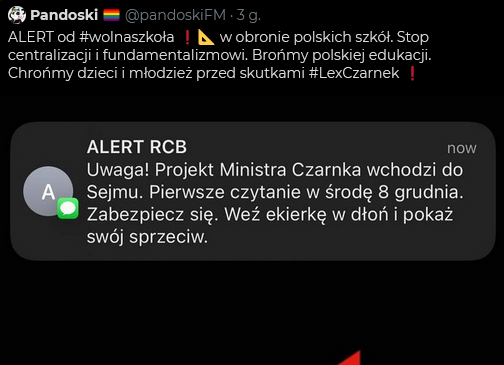 sgszewczyk's tweet photo. Wolna szkoła! Bon edukacyjny! Stop centralizacji!
Sprywatyzować edukację!! #edubon

@pandoskiFM - zgadzamy się? ☺️✌️ https://t.co/PkduIC69ww