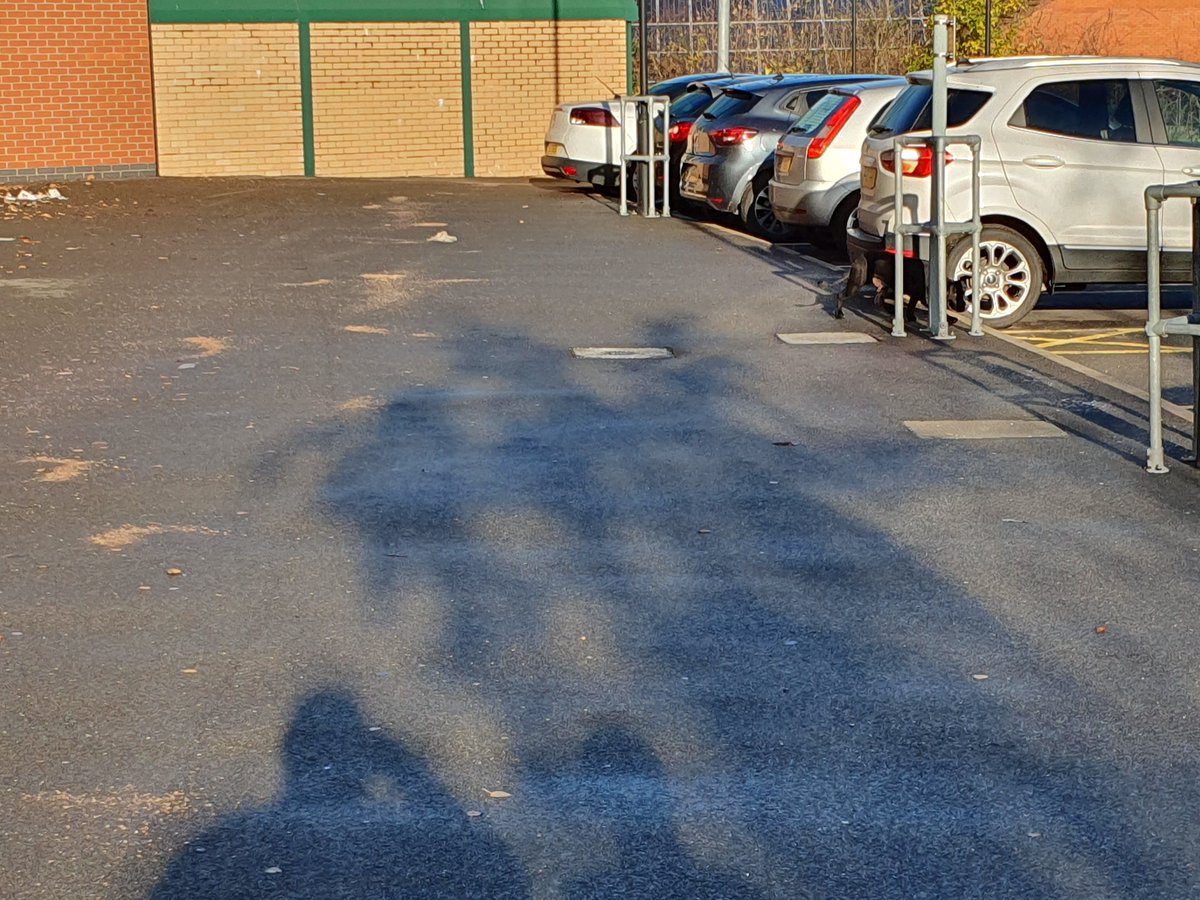 BordesleyWMP's tweet photo. PD Alfie and PC Marsh of @WMPDogs at a local hospital helping BG keep our communities safe in the prevention and detection of crime,today its drugs.PCs Cooper and Scott have a few lines of investigation to proceed. Lets play spot the dog. #hospitalwatch #oneteamworkingtogether https://t.co/DE0LeNANk9