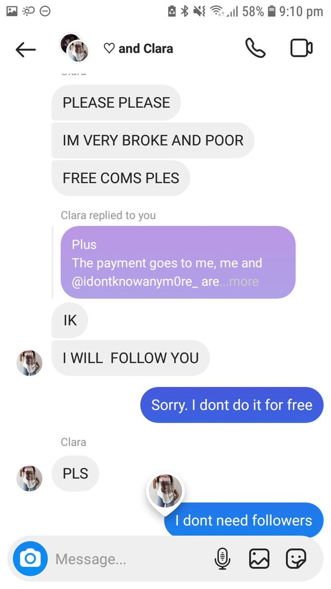 Vip___Cat's tweet photo. DUDE.
If you are going to commision me. PLEASE PAY THE PRICE THAT I CHARGED. STOP WHINING. THANKS. https://t.co/1mPSh61Mgy