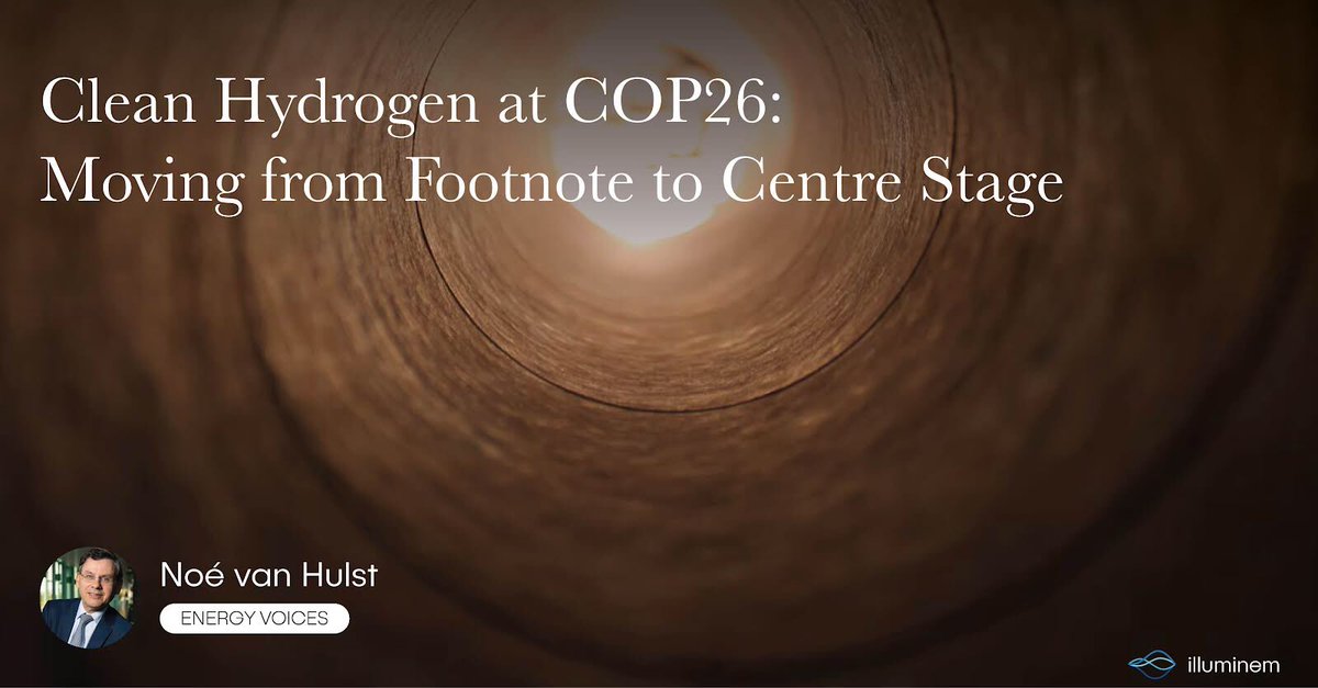 illuminemNews's tweet photo. π‘π‘ What the COP26 means for the future of clean hydrogen π‘π‘
@noevanhulst hydrogen Advisor to the @IEA gives his take!
Read on illuminem: https://t.co/JeVWt8Nee9
#energyvoices #energy #future #hydrogeneconomy #cop26explained #sustainableenergy #energydemocracy https://t.co/RFpNjPh8ri
