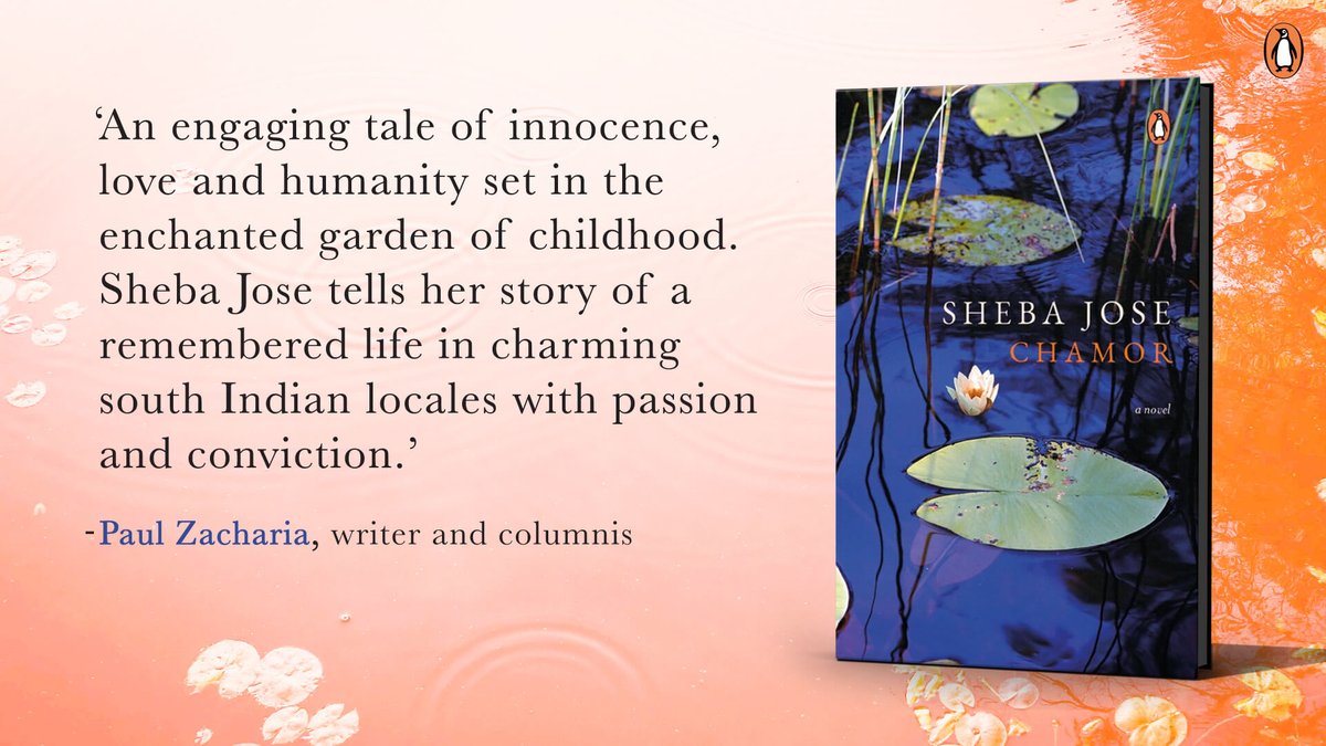 PenguinIndia's tweet photo. Discover delightful stories and complex relationships with #Chamor, an invigorating and fascinating read that will inspire, surprise, and haunt you, all at the same time!
Grab your copy here👇
https://t.co/KVfcxf0DWR
#OutNow #ShebaJose #NewRelease
@ShebaSj83344186 https://t.co/vMsRHO1zPC