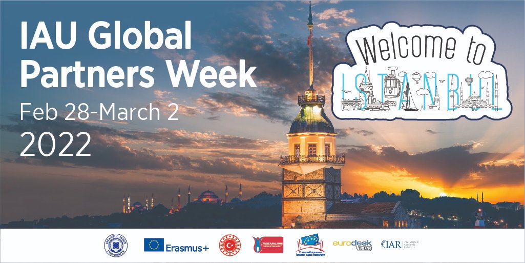 IAUintoffice's tweet photo. Save the date to attend the IAU Global Partners Week Event between Feb. 28- March 2, 2022.🤩🤩 For more info &amp; application at: https://t.co/Mt4Fk0Qv4R
#International #Internationalization #internationaleducation #partnersweek #university #highighereducation https://t.co/QSWXW4786L