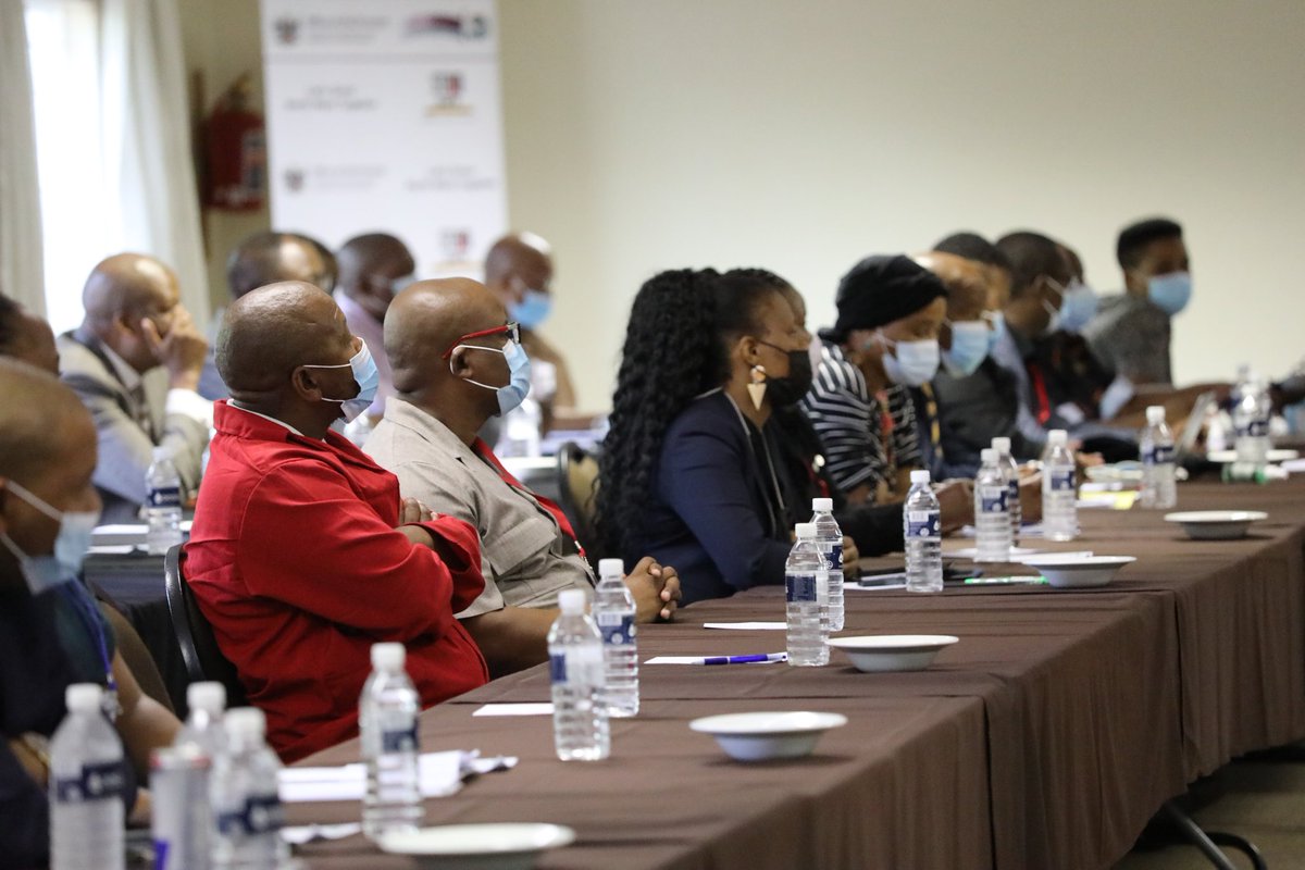 NWPGOV's tweet photo. The #NWPCC is a structure chaired by the Premier composed of Members of the Executive Council, Executive Mayors and all Mayors of four District Municipalities and the 18 Local Municipalities as well as Board Chairpersons of all Public Entities in the province. #NWPG https://t.co/tdYiuk2Bpe