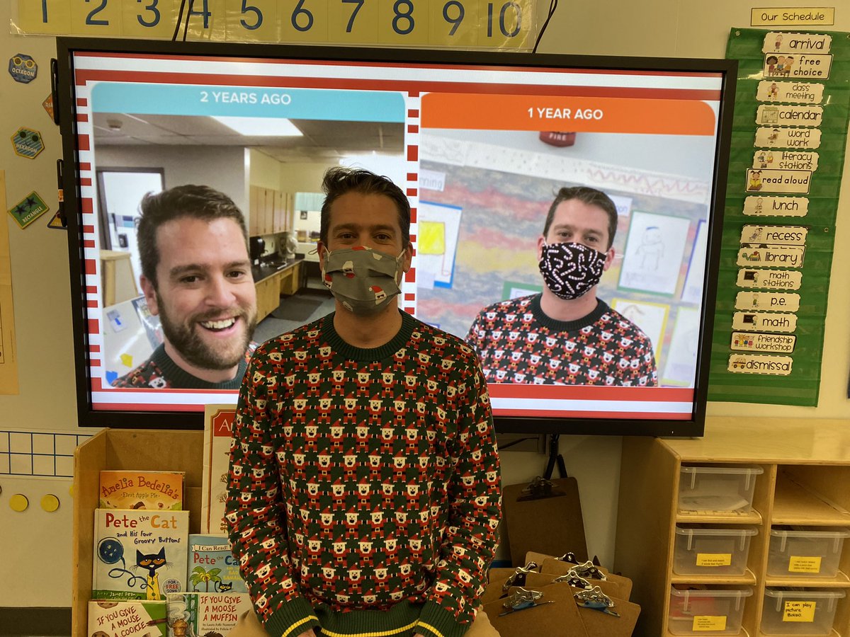 SpryDramaClub's tweet photo. 🎅🎅🎅Day 4 of 19 School Days of Festive Holiday Attire. Today’s look is brought to you by Tradition from Fiddler on the Roof! 🎅 🎅 🎅 @WCSDProud @SchlegelRoadES https://t.co/di8XOERDsL