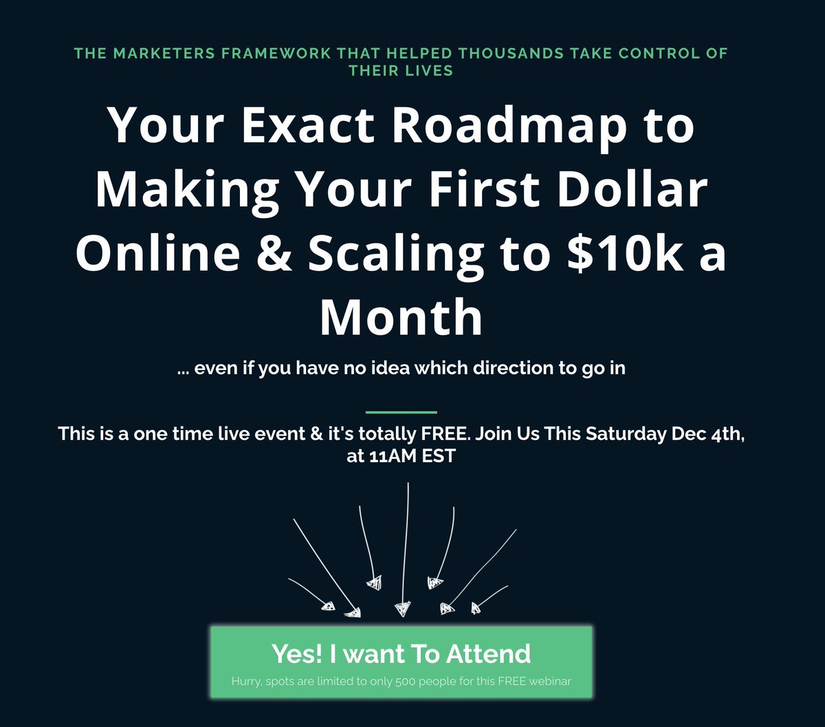 wizofecom's tweet photo. I am Hosting a FREE LIVE WEBINAR

This Saturday at 11am EST

Topic: Your Exact Roadmap to Making Your First Dollar Online &amp; Scaling to $10k a Month

(AND HOW TO BUILD AN AGENCY)

Only accepting 500 people

Click the link below to sign up &amp; RT this tweet

https://t.co/o0xFr7mtR1 https://t.co/LT9aFgjekY