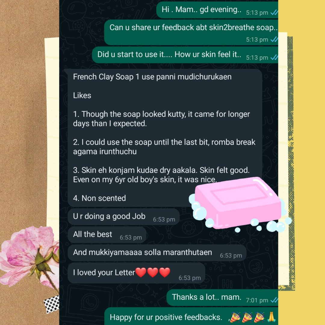 suganyaganeshan's tweet photo. Happy feedback from brinda mam . Thanks a lot for ur order and supportin small business ... Reallly it's making me to feel very positive with ur words... Happy Happy Happy... https://t.co/PQBw7Mk926