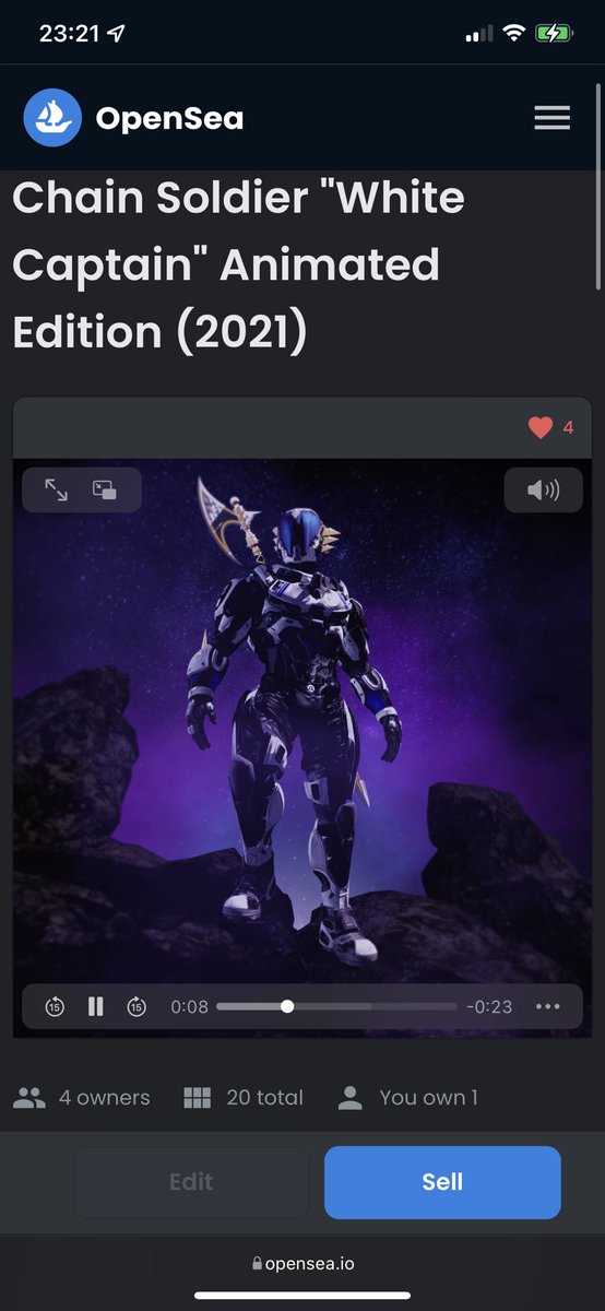 BealesDOTcom's tweet photo. @ChainSoldierNFT these things are so sleek I had to pick 2 more up! Insane animation on the model &amp; music. Can’t wait to see how they come to life in-game!!! #NFT #NFTs #NFTCommunity #nftcollectors https://t.co/BSSKTW6rNu