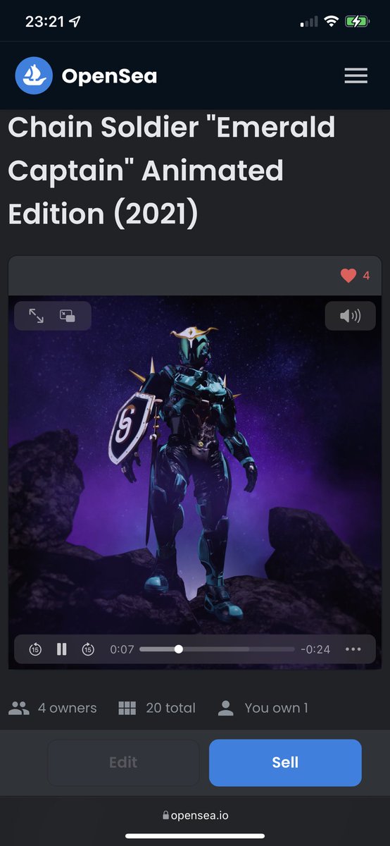 BealesDOTcom's tweet photo. @ChainSoldierNFT these things are so sleek I had to pick 2 more up! Insane animation on the model &amp; music. Can’t wait to see how they come to life in-game!!! #NFT #NFTs #NFTCommunity #nftcollectors https://t.co/BSSKTW6rNu