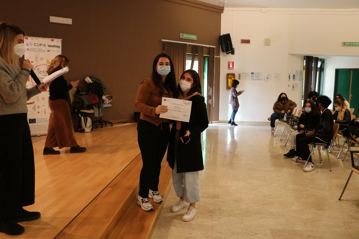 IoToAI1's tweet photo. 🎉CEIPES is happy to announce the end of the Italian pilot at the Public High School “Pio La Torre” in Palermo of the project IoToAI. All the students expressed their participation in a positive way. 
✍Read more on project web site:
https://t.co/kNdTtD21v7
#IOTOAI #ERASMUS #EU https://t.co/zT9sqzYIlh