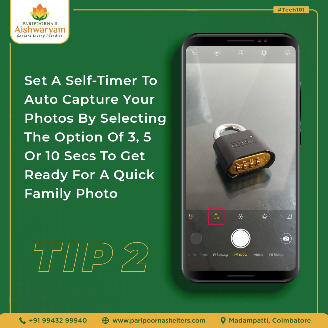 ParipoornasAish's tweet photo. #Photography is an ideal hobby having a therapeutic effect on seniors as it helps boost creativity and improve #MemoryPower.
.
.
#PSA #ParipoornasShelters #Tech101 #TechSaavy #MobilePhotography #HowTo #EasyClick #SeniorCommunity #IndependentLife #EasytTips #AgeInParadise https://t.co/rIZ6C5K4zQ