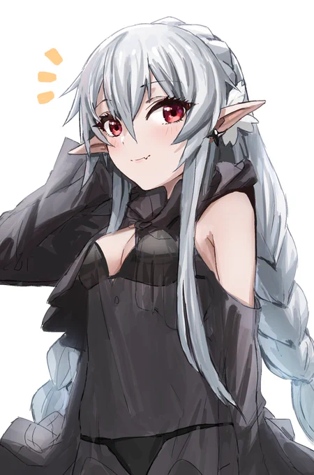 水着ワルファリンrkgk～🦇✨
#アークナイツ 