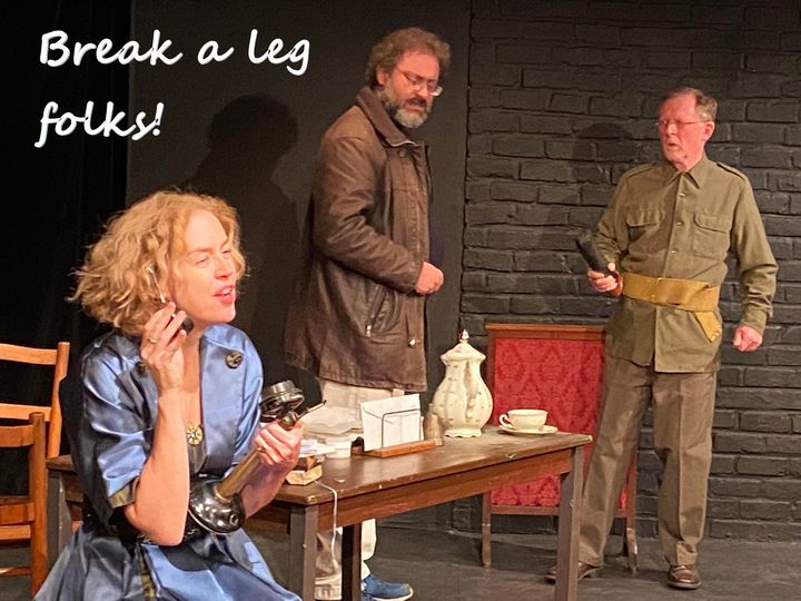 ITGBrussels's tweet photo. Augustus does his bit is sailing on and getting great feedback as it goes. thanks to all for your support. Wishing the cast and crew a wonderful -(and safe) run, from all at the Irish Theatre Group https://t.co/G9XnK7zZAQ