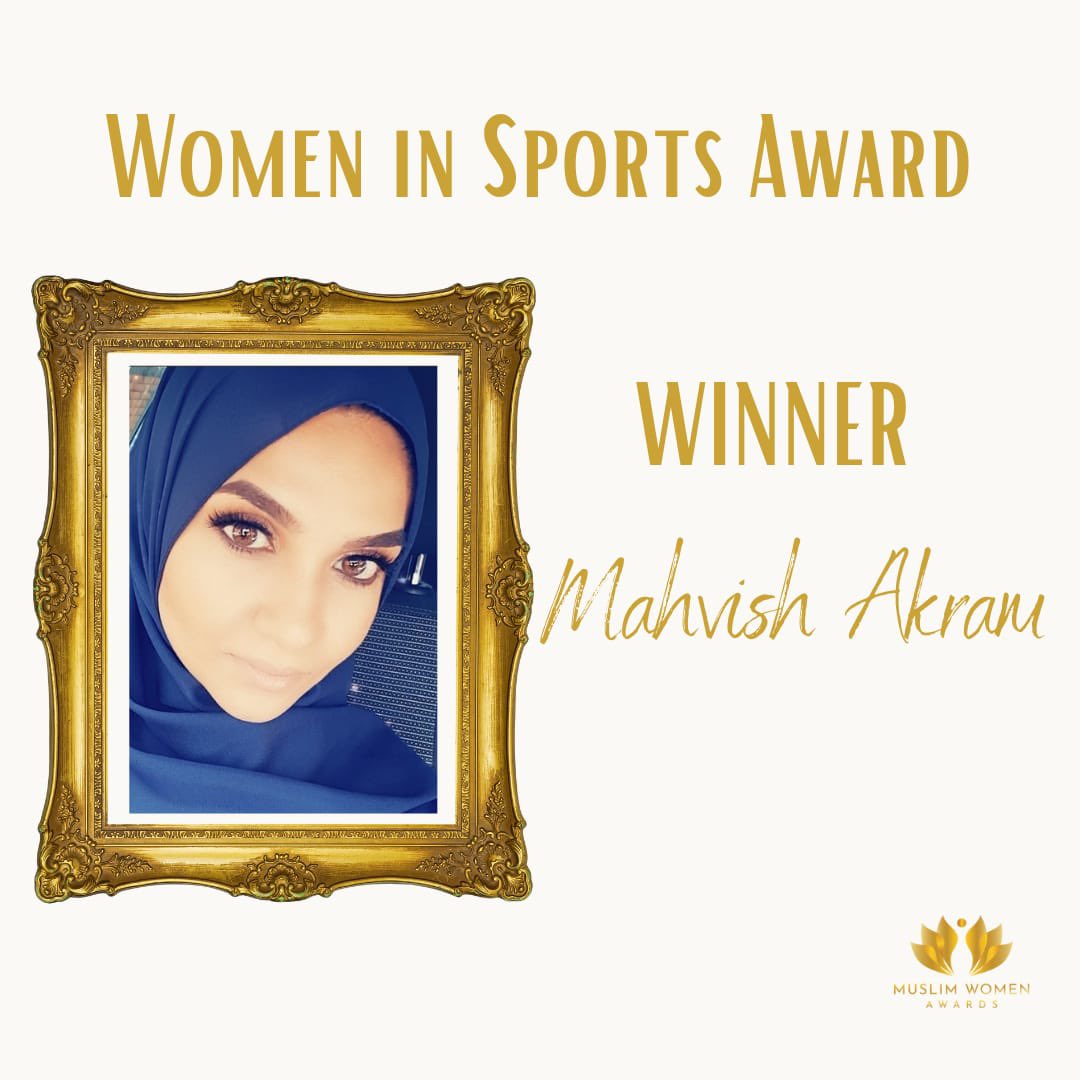 Congratulations Mahvish <a href="/WBCWomensBoxing/">Womens Boxing Club</a> 
#muslimwomenawards #mwa2021