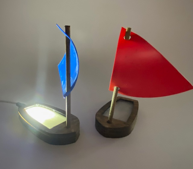 It's great to see students spending time in the workshops putting the finishing touches to their products.  These USB lamps completed today are particularly lovely examples.  Well done Alice and Millie. <a href="/Hymers_College/">Hymers College</a>