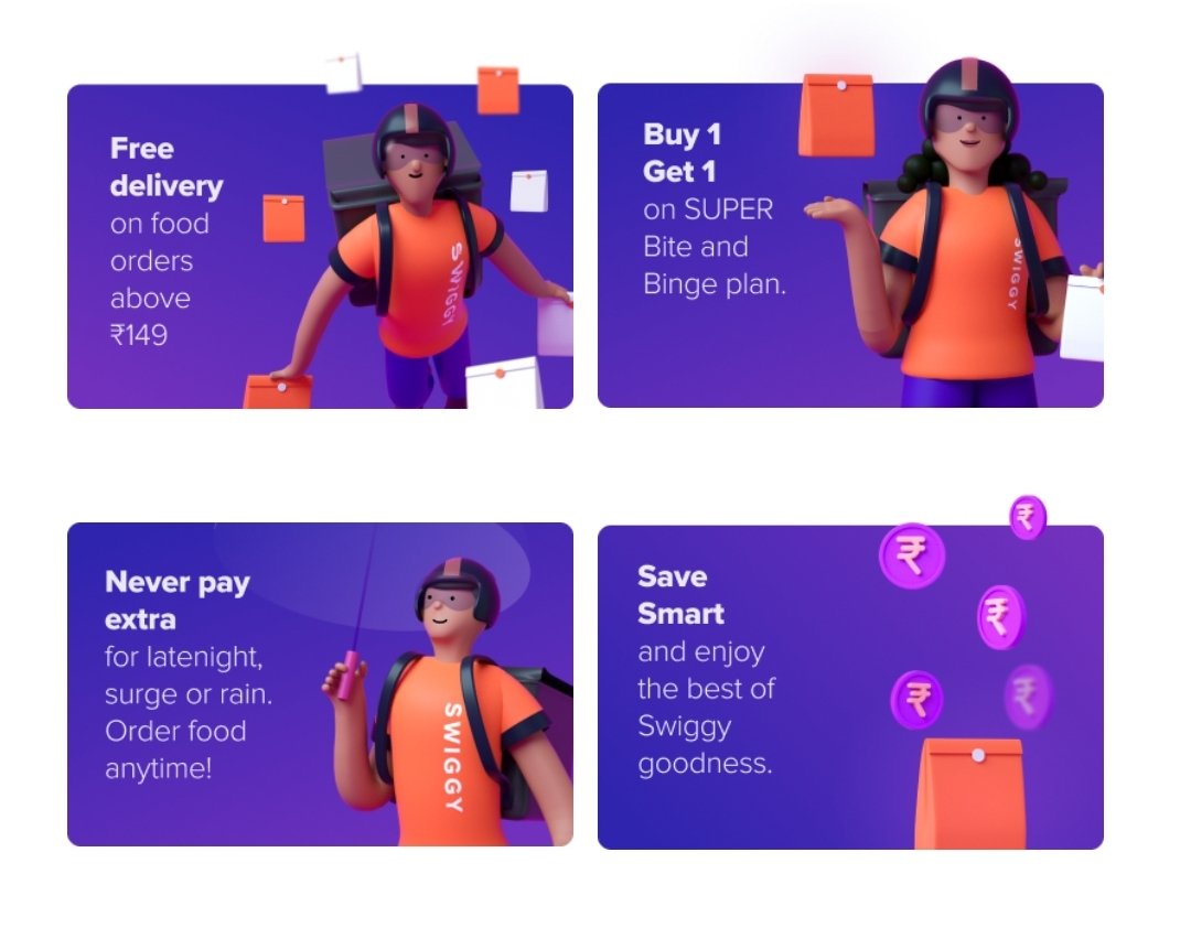 Well done, <a href="/swiggy_in/">swiggy</a>! You coolly fooled me into buying Swiggy Super, which offered free delivery for orders over ₹149. Then 'upgraded' me without asking to Swiggy One, where it's only free delivery for orders over ₹199 and no other benefits as such. #badbusinesspractices