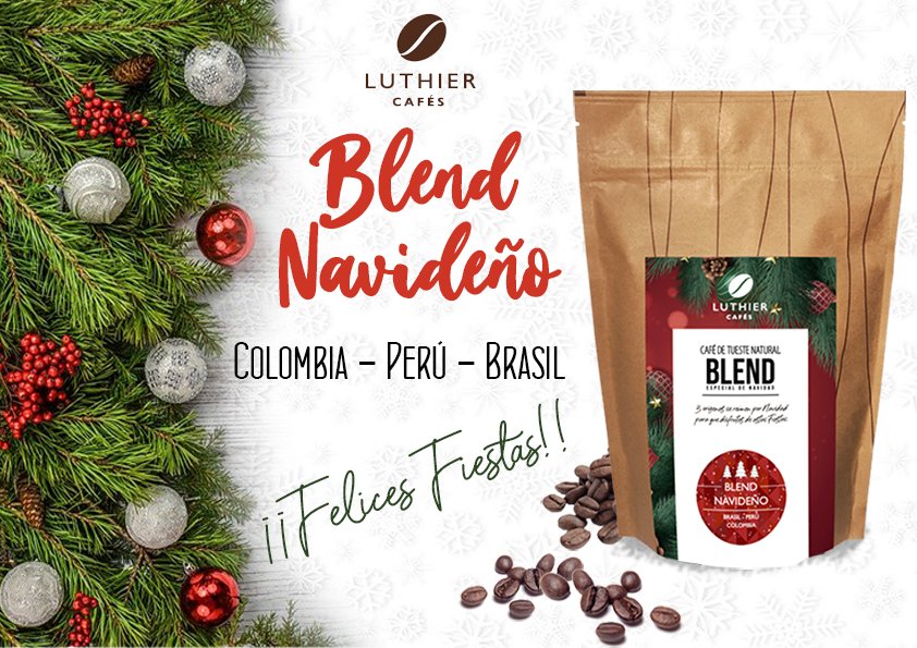 cafesytes's tweet photo. El #Blend #Navideño ya está en nuestra tienda de HARMONÍA Luthier de José del Hierro 52.
Un #café súper aromático e intenso.
 #Colombia 🇨🇴 , #Brasil 🇧🇷 y #Perú 🇵🇪

Un buen #regalo en estas fechas. 

#navidad #christmas #cafe #coffee #coffeshop #tiendadecafe #natural #arabica https://t.co/pcr8VPcFIO