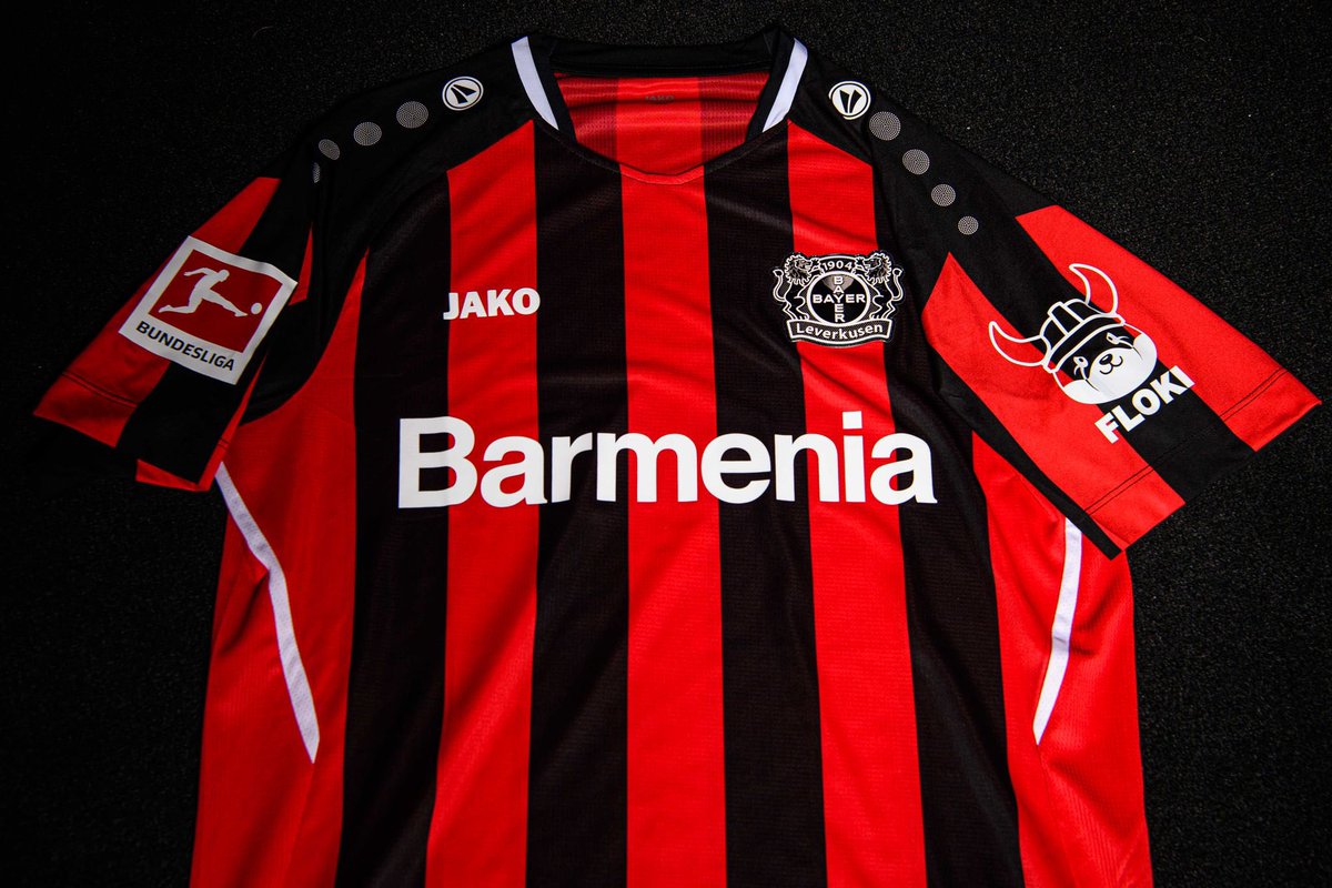 SabreEthereum's tweet photo. The @RealFlokiInu Vikings have entered the @Bundesliga_EN🏆

We are proud to announce we are partnered with @bayer04_en 

You cannot stop the #FLOKI movement.

Congrats $FLOKI Vikings.

We are mainstream. https://t.co/MGm81XPO27