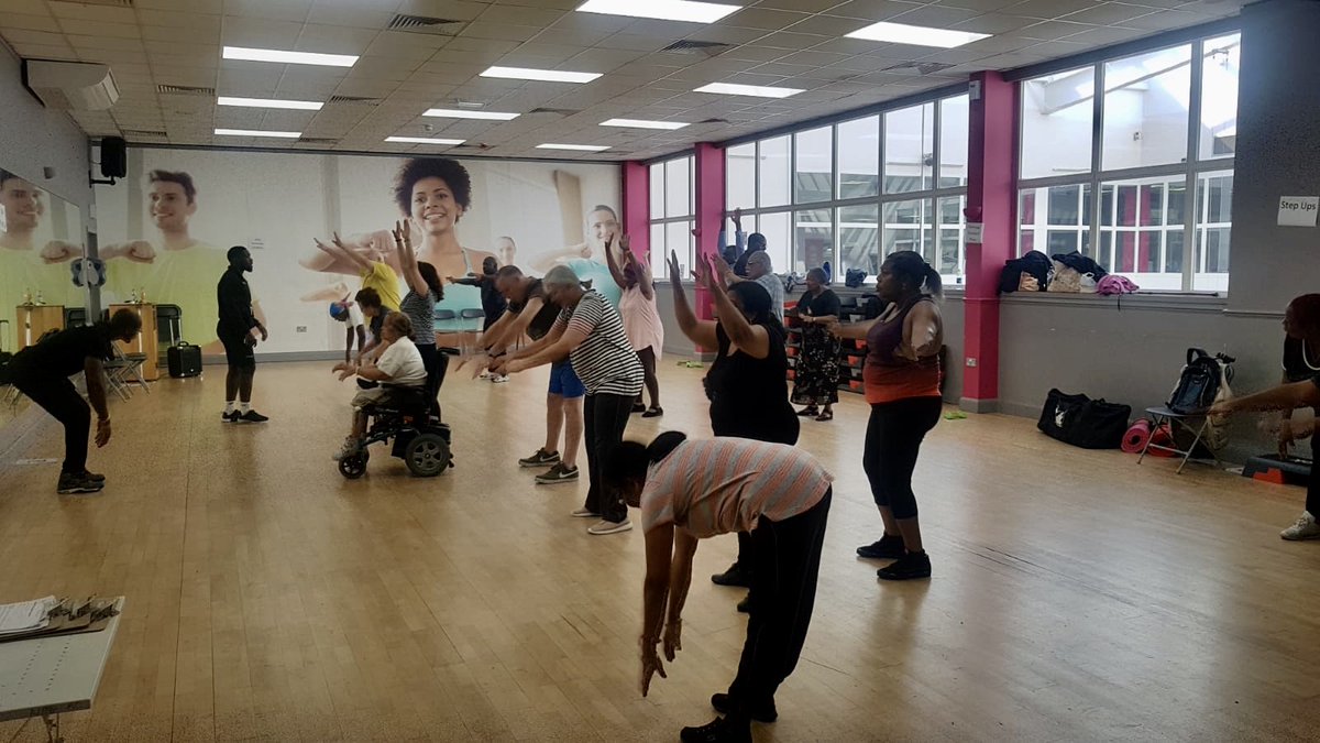 aNCommunity1's tweet photo. Join us every Friday for our Get Active Get Healthy programme at Newham leisure centre.
If you live in Plaistow and are over 35 then come join us at 11:00 for a free weekly workout.
Contact Joanna.sniegucka@newham.gov.uk or call 0203 373 0859 to register
#activeNewham #GAGH https://t.co/qynmT0CBVS