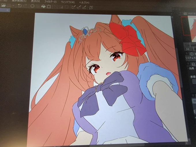 いつまでこれちょびちょび描き進めるんだろ 