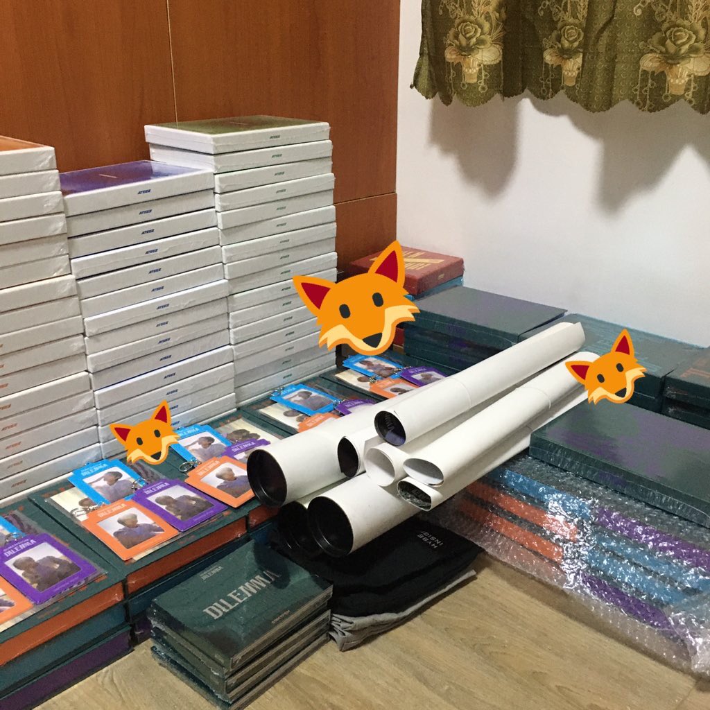 #fox_onupdates // <a href="/kitsunesans/">riri 🌨</a> 
— ateez all fp3 albums arrived! 
— enhypen d:d + essential albums arrived! 

start po ako ng pagpack bukas hanggang saturday but shipment will be on wednesday pa ~ unahin ko muna ateez albums then d:d albums na ^^ sorry 4 waiting! thank u (=´∀｀)