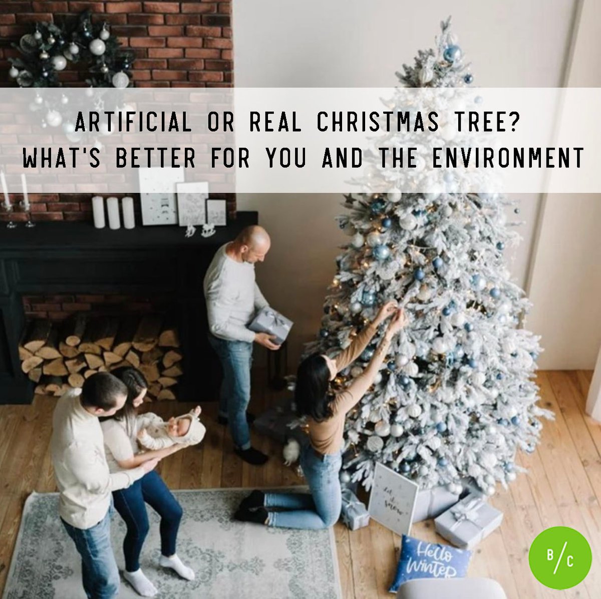 Artificial Christmas trees make holiday decorating a little easier, but they can be made from some pretty bad chemicals, including lead . Check out our article to read more about these artificial trees and what you can do to protect your family.

l8r.it/iZrx