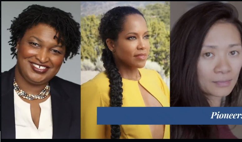 A.Adams(meshiashope) (@meshiashope) on Twitter photo These three powerful women <a href="/staceyabrams/">Stacey Abrams</a> <a href="/ReginaKing/">Regina King</a> <a href="/nomadlandfilm/">Nomadland</a> #chloezhao #MassWomen 🙌🏾❤️ These three powerful women <a href="/staceyabrams/">Stacey Abrams</a> <a href="/ReginaKing/">Regina King</a> <a href="/nomadlandfilm/">Nomadland</a> #chloezhao #MassWomen 🙌🏾❤️