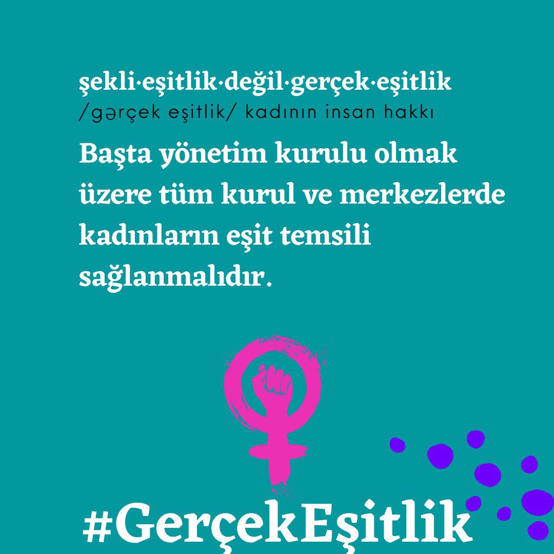 @serakadigil #KadınAvukatlar olarak @barolar bünyesinde şekli eşitlik değil #GerçekEşitlik istiyoruz. 82 baronun sade 8 tanesinin başkanı kadın ve 46 baronun hiç kadın delegesi yok! 

@barolar genel kuruluna taleplerimizi içerir deklarasyon için imza linki; bit.ly/31jXCOk