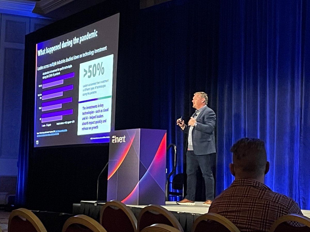 rghiss's tweet photo. Great to see @KymGully continuing the conversation about transformation in the cloud with #Accenture Life Insurance + Annuity Platform at @AWSreInvent  #AWS #reInvent #CloudFirst https://t.co/TyQ9CqsFI5