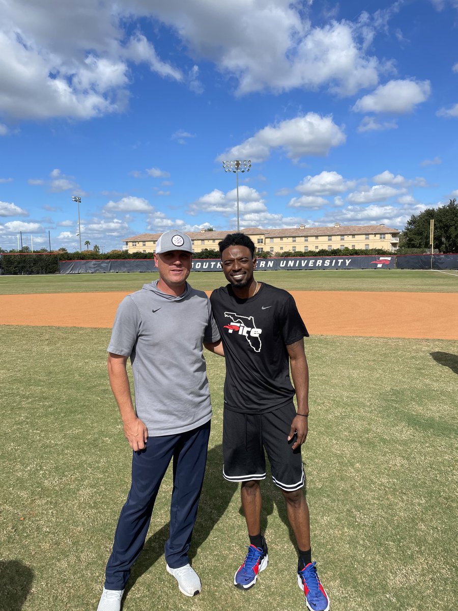 Good to have former Fire ⁦@FlashGJr⁩ back out to get some work in.