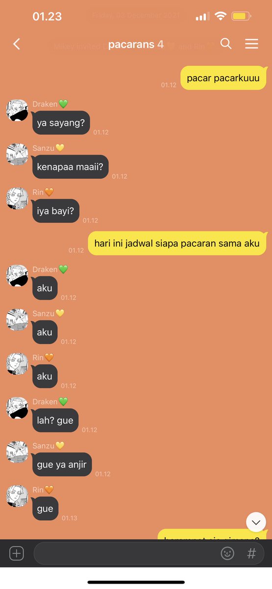 gkage's tweet photo. ️️️️ ️️
️️#drakey , #sanmai / #sankey , #sanrin / #rinzu , #rinmai weh aku gatau ship draken x rin sama draken x sanzu ya ini hanya karangan belaka karna ini satu semesta sama si kokonui part 2 karena mereka rame hubungannya — two tweet au 🔞🔞🔞🔞🔞‼️ https://t.co/Wkny2XC1WU