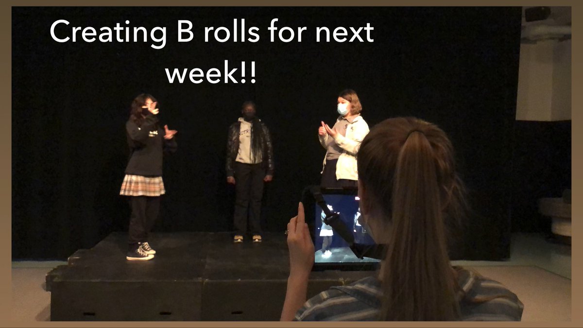 artsnd710's tweet photo. Grade 9 Drama using the new IPad to film their processes!! https://t.co/LR1wQ9HnMC