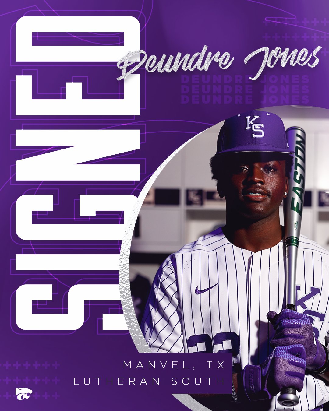 K-State Baseball on X: Help us welcome Deundre Jones to the K-State  Family! Deundre is a 1B/OF from Manvel, Texas #KStateBSB x #NSD21   / X