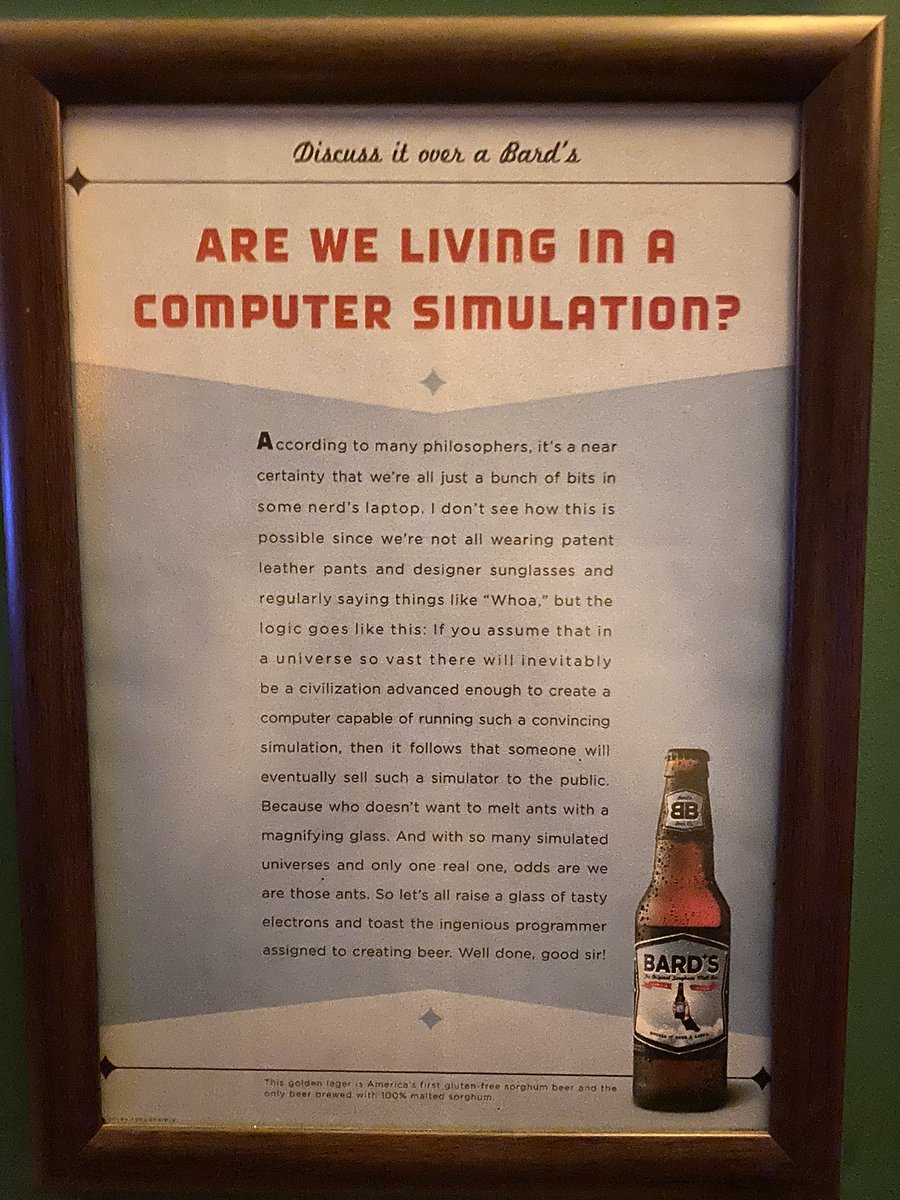 MetaverseView's tweet photo. Are we living in a computer simulation? Near future or not? #metaverse #matrix @Bardsbeer https://t.co/D9iQq3XduH