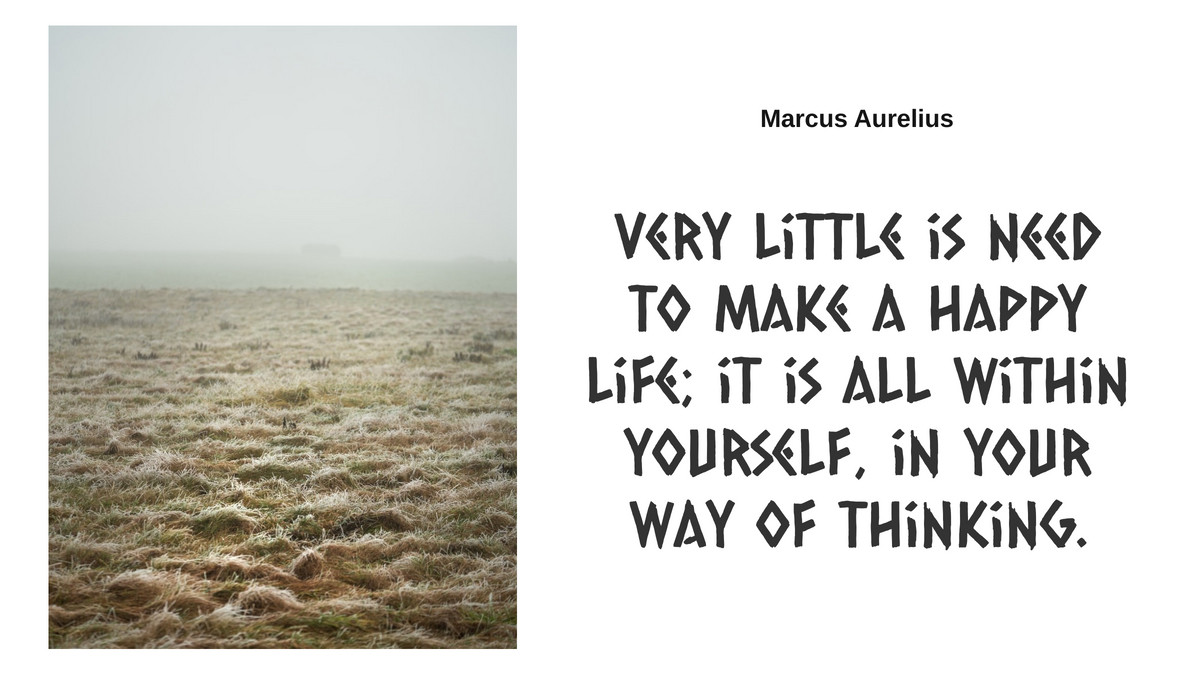Very little is needed to make a happy life. #marcusaurelius #motivationalquotes #stoicism #inspirational #thursdaythoughts #inspirationalquotes #inspiration #motivation #thursdaymorning #motivational #quotes