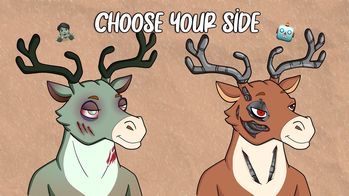 RudolphWorldNFT's tweet photo. ❄️Rudolph World’s Advent Calendar : Day 2

🎮Do you prefer Zombies or Robots ?

1️⃣Choose your side 🧟 or 🤖 in the comments
2️⃣RT &amp; Follow @RudolphWorldNFT
3️⃣Join our discord https://t.co/Pin6wG58XN

and try to win our daily NFT ! 🎁

⏰24 hours

#ElrondNFT #NFTGiveaway #Elrond https://t.co/bXPwjThVRB