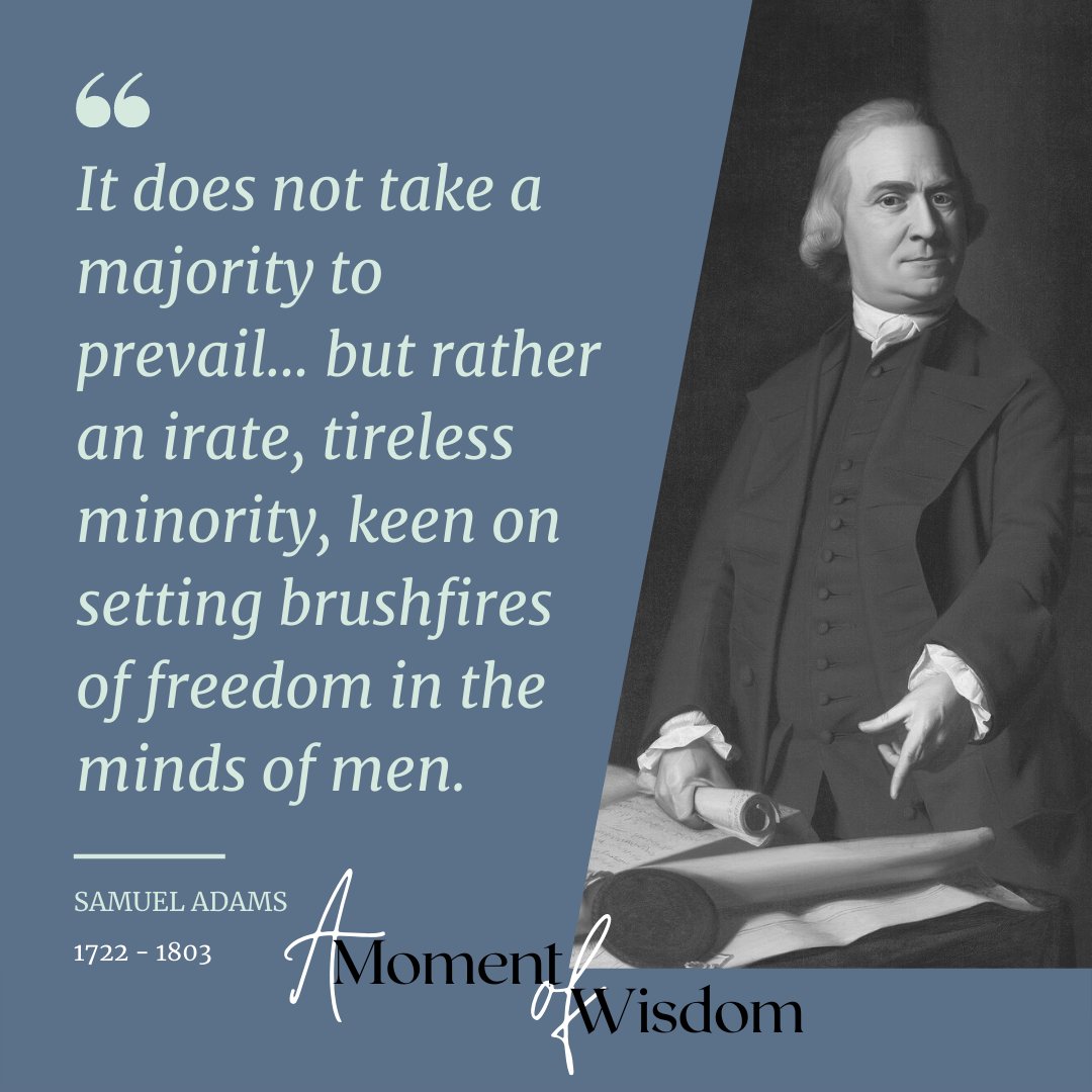 At some point, you need to draw a line in the sand and say 'no further'.

#SamuelAdams #Quotes #Resistance #QuestionEverything #Control #Resist #NoFurther #Ideasarebulletproof #V