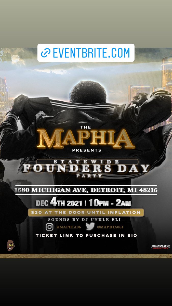 MAPHIA061's tweet photo. This Saturday 🤙🏿🥶 Don’t miss out https://t.co/a3YAy4Bdr5