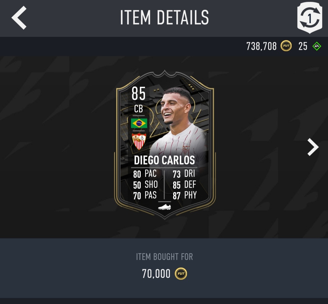 ✅51 Diego Carlos at 70-71k
✅Sold 96-97k
✅Over 1 mill profit.
The 100k preview pack is just there to scare people from trading. Get rich or die trying.
 <a href="/rageefffect_/">rageefffect - EAFC trader 🇳🇴</a> <a href="/Jake_FutTrading/">Jake</a> <a href="/narcoinsfc/">Wael</a> <a href="/ChrisRM22/">Chris</a> @itsZTradingx <a href="/ImADuckQuackk/">ImADuckQuackk</a>