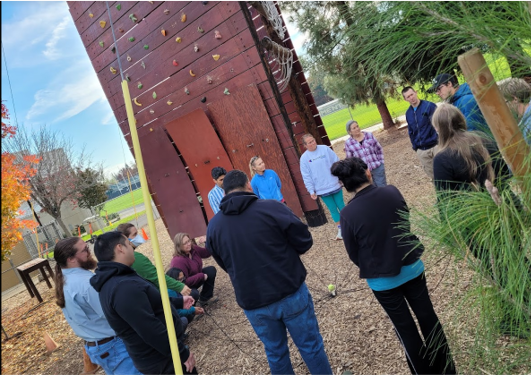 USACESacramento's tweet photo. Developing the next group of leaders who will continue the #USACE mission into the future is one of our top priorities. A big part of that is our Leadership Development Program. Here’s the LPD Level II class recently doing some team building at the start of the 9-month course. https://t.co/JSsW3uXxOs