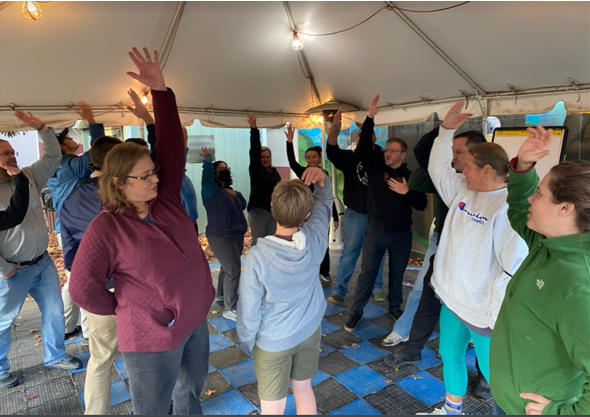 USACESacramento's tweet photo. Developing the next group of leaders who will continue the #USACE mission into the future is one of our top priorities. A big part of that is our Leadership Development Program. Here’s the LPD Level II class recently doing some team building at the start of the 9-month course. https://t.co/JSsW3uXxOs