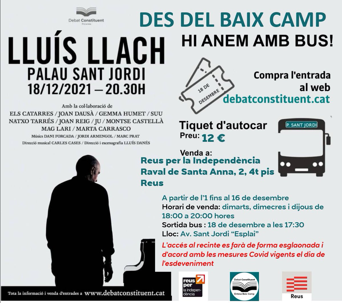 ConsellxRAlmost's tweet photo. 🚌🚌 Omplim el Sant Jordi...ens ho posen fàcil https://t.co/IXjn34Em5g