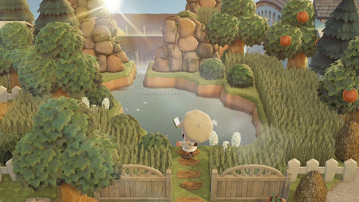 dianaulait's tweet photo. i will never make waterfalls any other way 😩🤌🏼✨ 

watch the quick, youtube tutorial here: https://t.co/89afe57qTd 
#acnh #animalcrossingnewhorizons #animalcrossing https://t.co/C7dDKx5fga