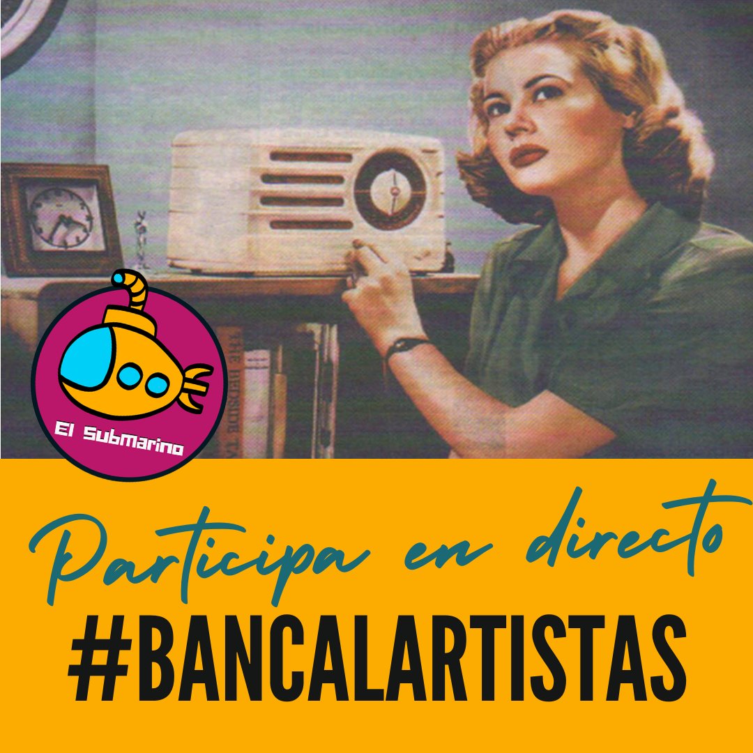 📣 Participa en directo. Envía tus preguntas al invitado, a nuestro equipo, cuéntanos algo, insúltanos... Lo que te salga del móvil. Envía tu pregunta a través de Twitter, Facebook o Instagram. Usa el hashtag #BancalArtistas ¡Te esperamos! 
🎙Escucha en: vozfmmurcia.es