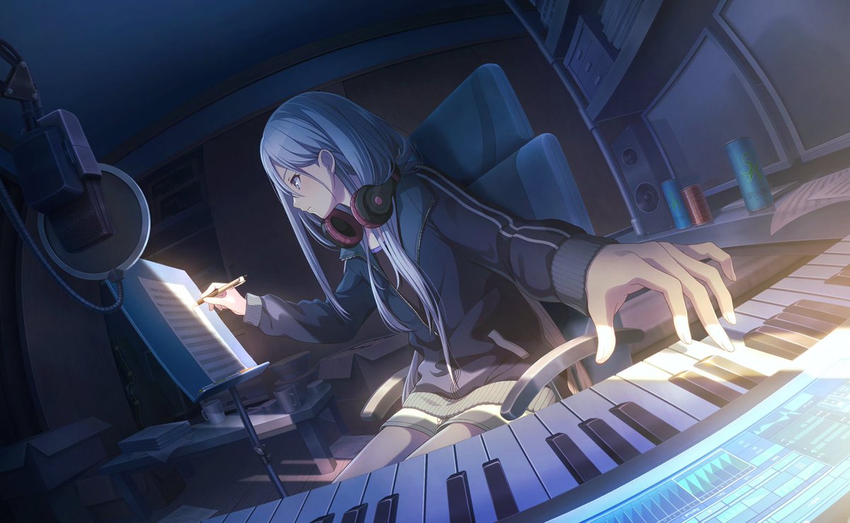 Kanade_Hourly's tweet photo. Turning Your Feelings Into Melodies (Untrained) https://t.co/amF8QnvMod