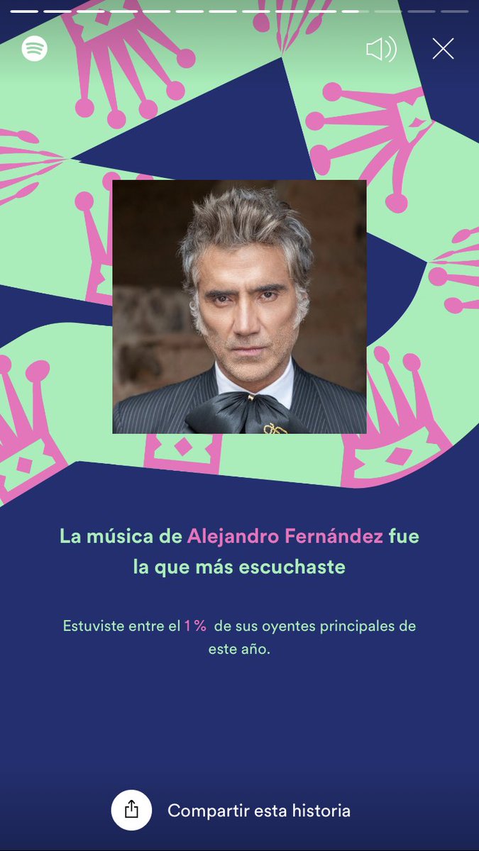 ElsaLo7's tweet photo. Okay pero Alejandro Fernández me debería de regalar un boleto por estar el el 1% de sus oyentes principales https://t.co/9H7XS7RHVI