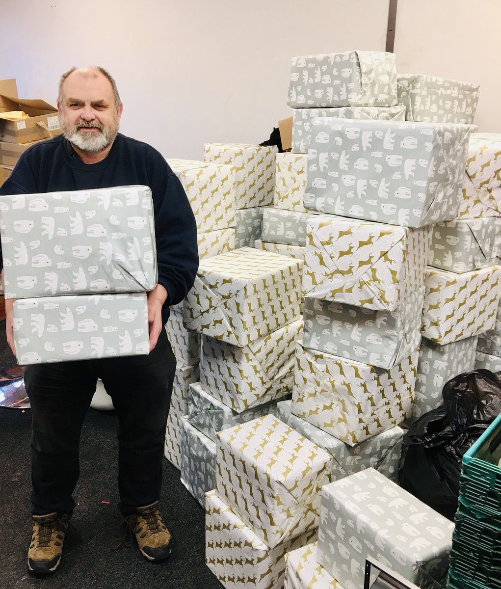 homelessleics's tweet photo. 😲 A massive thank you to @Poundstretcher1 for filling our HQ with Christmas Shoebox Gifts filled with essentials and treats for our service users ❤️ HQ is FULL so rush us luck moving around tomorrow 😂
Thank You from #teamHTH https://t.co/LOCiUzTzUU