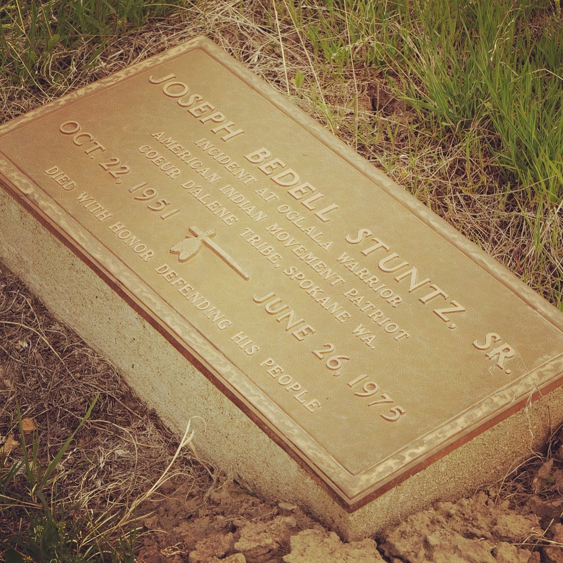Leonard_Pod's tweet photo. Three men were killed on June 26th, 1975, but only two of the deaths were ever investigated.

We examine the Bureau’s motivations and the beginnings of their ResMurs investigation on Pine Ridge in Season 2, Ep. 4, “Sacrificed,” out now!

#freeleonardpeltier
#leonardpod https://t.co/s6YORiHOQa