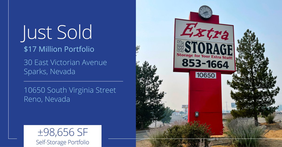 These properties were just sold, 2 recent closings for the colliers team. We are honored to represent some of the finest folks here in the self storage industry